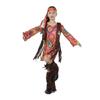 Hippie Style Peace Love Costume for Girls Boho Chic Children's Stage Performance Photo Shoot and Party Outfit