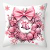 Runtow 45x45cm Christmas Throw Pillow Cover Merry Christmas Decor for Home Xmas Navidad 2025 Santa Claus Gifts New Year 2026