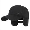 Men's Winter Warm Earflap Baseball Cap