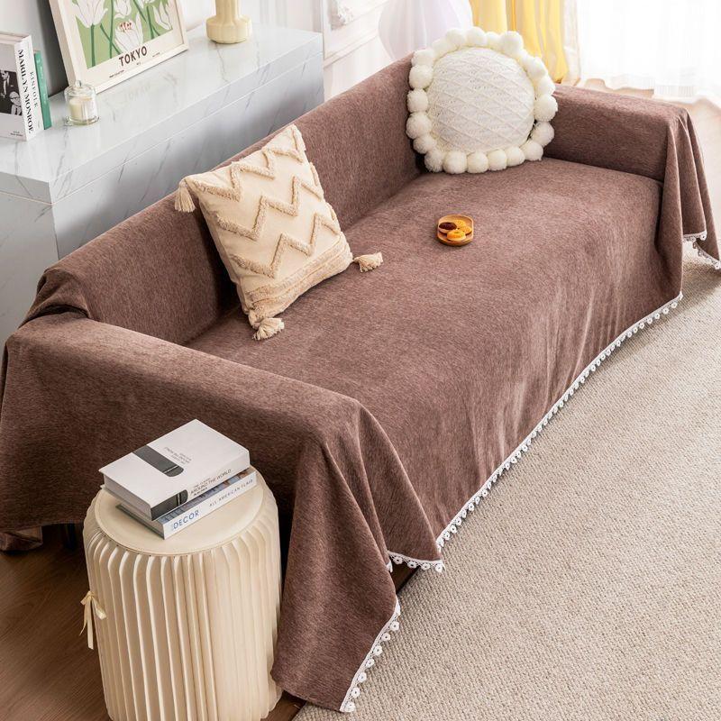Sofa Towel With Full Coverage Prevent Cat Scratching Blanket Sofa Cushion Cover All Season Universal All Inclusive Sofa Towel
