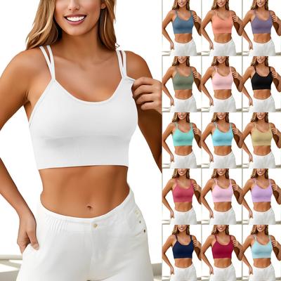 Damen-Unterhemd mit Po und Brustpolster, sexy, übergroße Unterwäsche mit Brustpolster