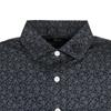 FootJoy Modern Classic Sketch Flower Print Long Sleeve Golf Shirt, Men's, Black, Size M (FJ-F23-S03)