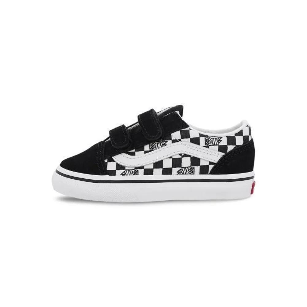 Vans KIDS Old Skool V Toddler - Check Black VN000CRWBLA1 04 160