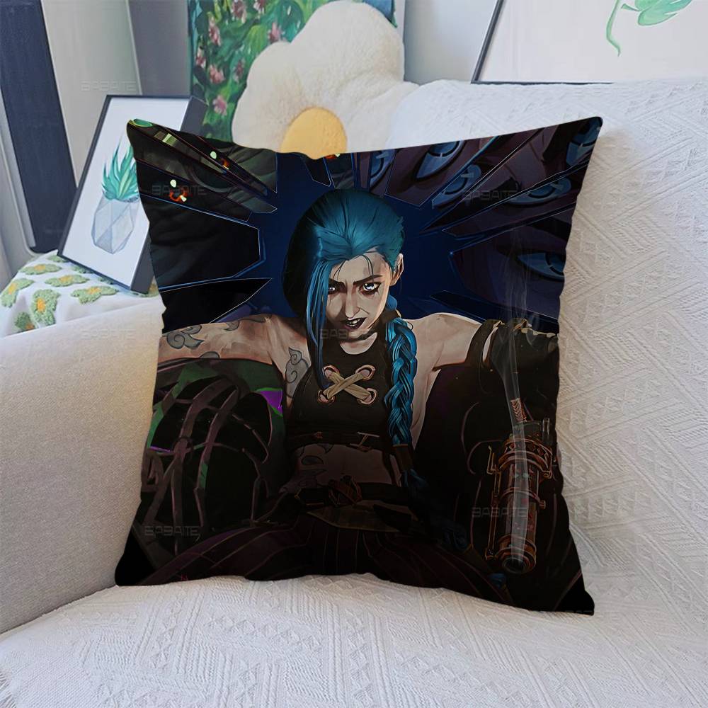A-Arcane L-League Of L-Legends Pillow Cover Design Cushion Cover Decor Holiday Decorati