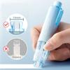 Candy Color Press Replaceable Core Correction Tape Charming Pen Shape Corrector Students Altered Tools School Office Supplies