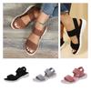 Stylish Fish-mouth Casual Sandals With Elastic Strap For Women Characters)