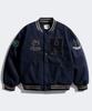 Perstep Flying Horse Varsity Jacket Navy Juot4593