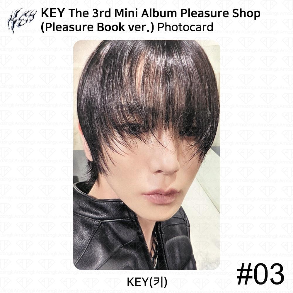

SHINee KEY 3-й мини-альбом Pleasure Shop Официальная фотокарточка SMini Glass Package Pleasure Book ver. #03