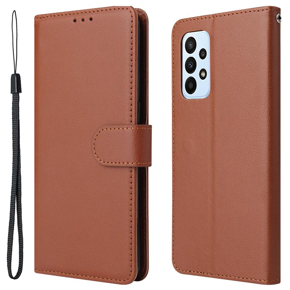 Für Samsung Galaxy A23 4G/A23 5G (Globale Version)/F23 5G/M23 5G/M13 4G Handyhülle PU Lederhülle