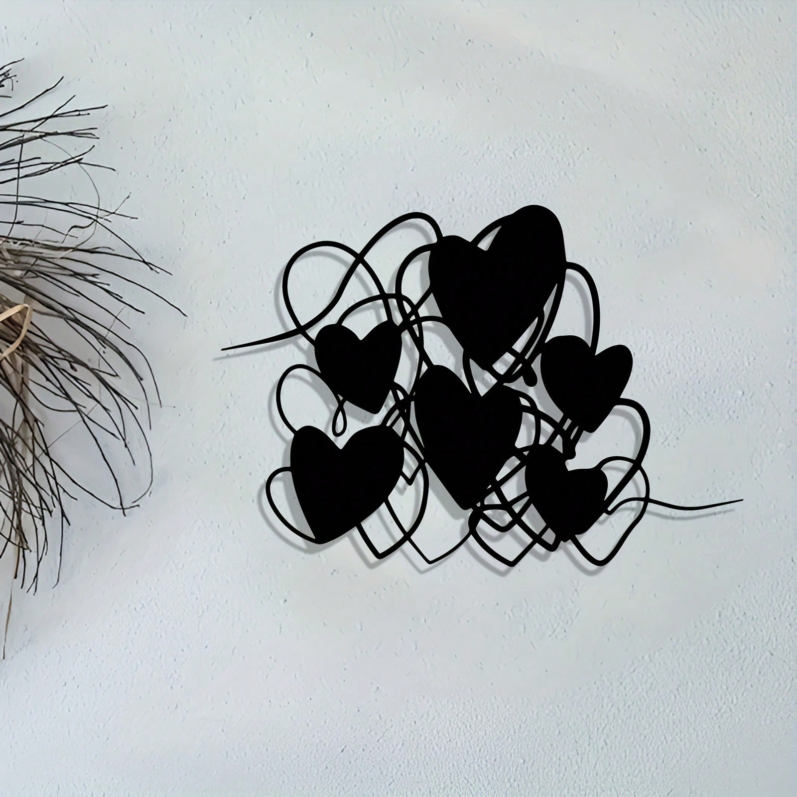 Wrought Iron Metal Wall Art Decor For Home