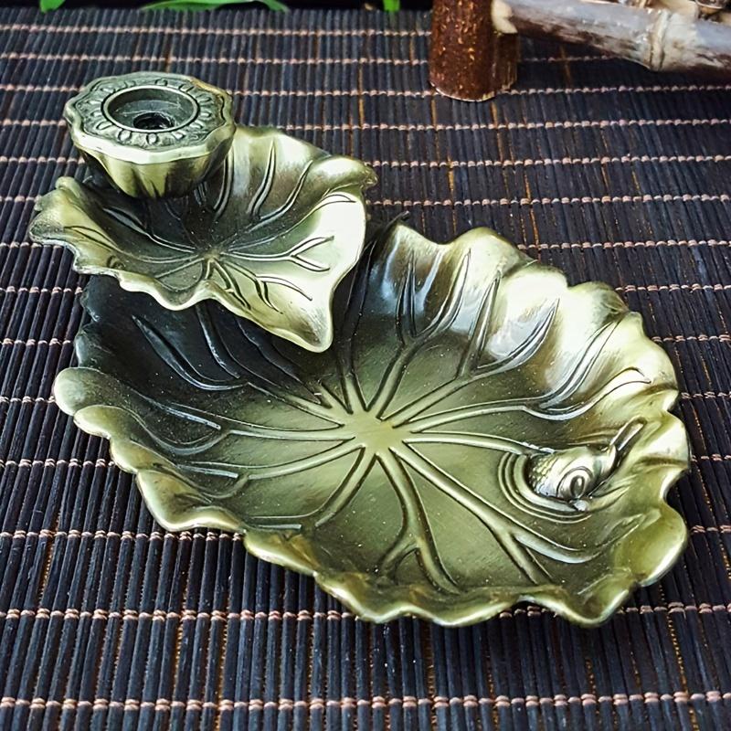 

1Pc Backflow Incense Burner, Frog fish incense tower incense burner, creative retro incense burner, tabletop ornament