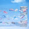 Journal GO 3.5x200cm Umbrella Time Laser Silver PET Masking Tape DIY Cup Photo Frame Diary Journal Scrapbooking Masking Tape
