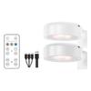 LED Light Magnetic Spotlight Rechargeable Wall Light Wireless Picture Light No Punch Reading Light Bedroom Bedside Light