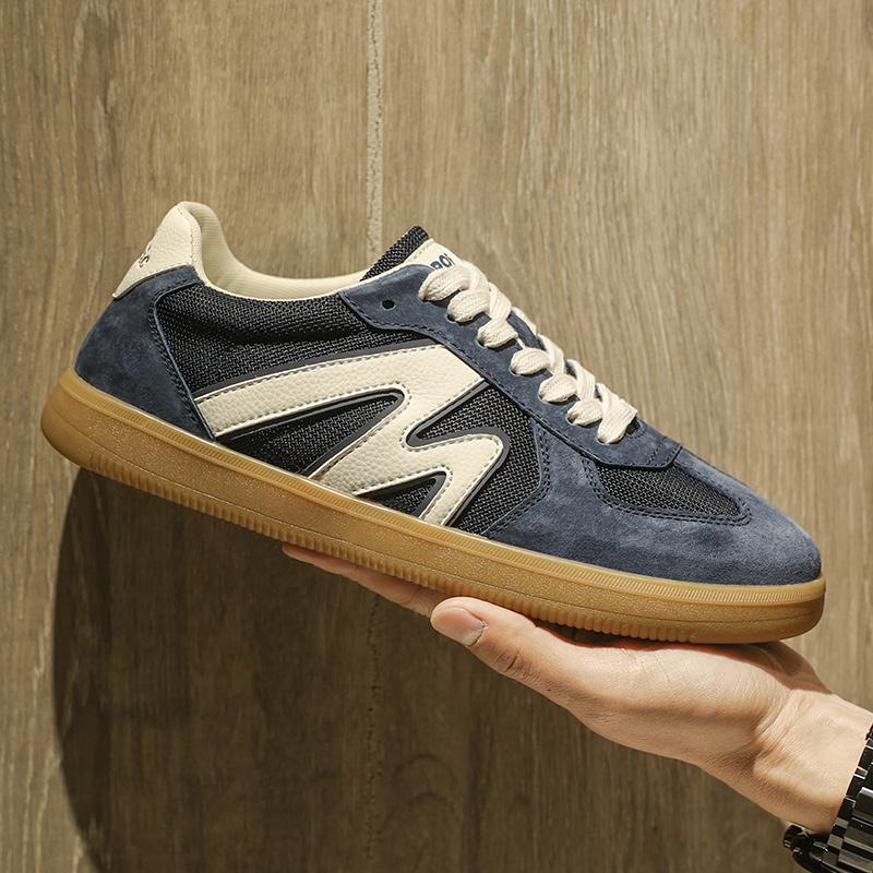 Fashion Stylish Trendy Mens Tenis Masculino Non-Slip Sole Casual Shoes Comfortable Skateboard Footwear New Arrival Male Walking Sneakers