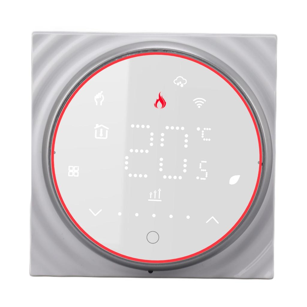 Smart Home Thermostat APP Voice Control Programmable High Accuracy Dry Contact Wall Hanging Furnace WiFi Thermostat for Boiler Heating AC 95V To 240V