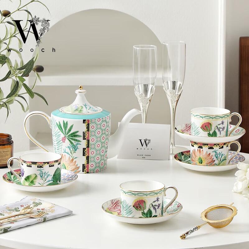 WOOCH Water Lily Dream Ceramic Teapot & Cup Set