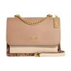 New Klare With Cow Leather And Sheepskin Shoulder Bag, Crossbody Bag Small Size Women's Ivory White CB900-IMOQY