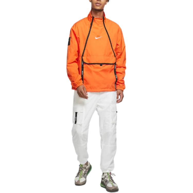 Nike Air Lightweight Breathable Reflective Jacket Men Jackets Electric-Orange CU4119-837