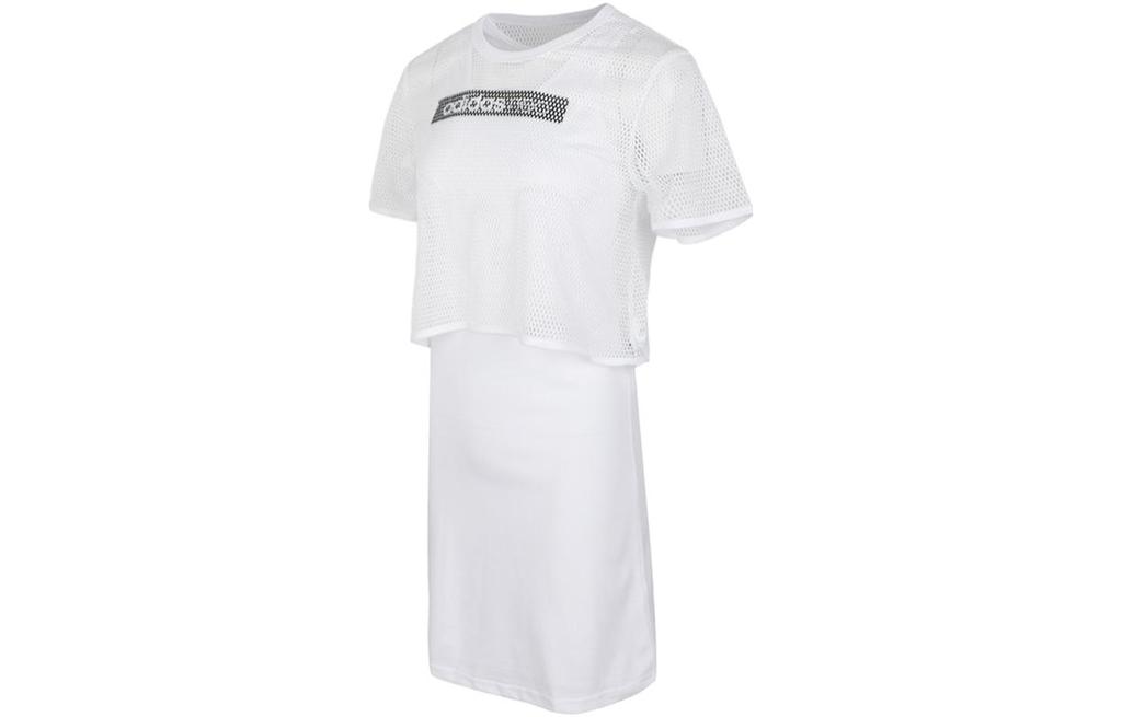 Adidas Neo Short Sleeved Dress Women's White DW7772