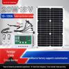 Portable 20W/40W 12V/18V Solar Panel Kit: Single or Double Piece for Household Charging