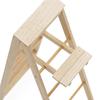 Dollhouses Miniature Ladder 1/12 Scale Foldable Step Ladder for Dollhouses Construction Site and Craft Project Decoration