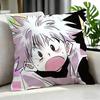 Anime Hunter Hunter Cushion Cover Cushion Cover Set 4Pcs 50X50 45X45 40X40 Pillowcase Decorative Sofa Home Decor