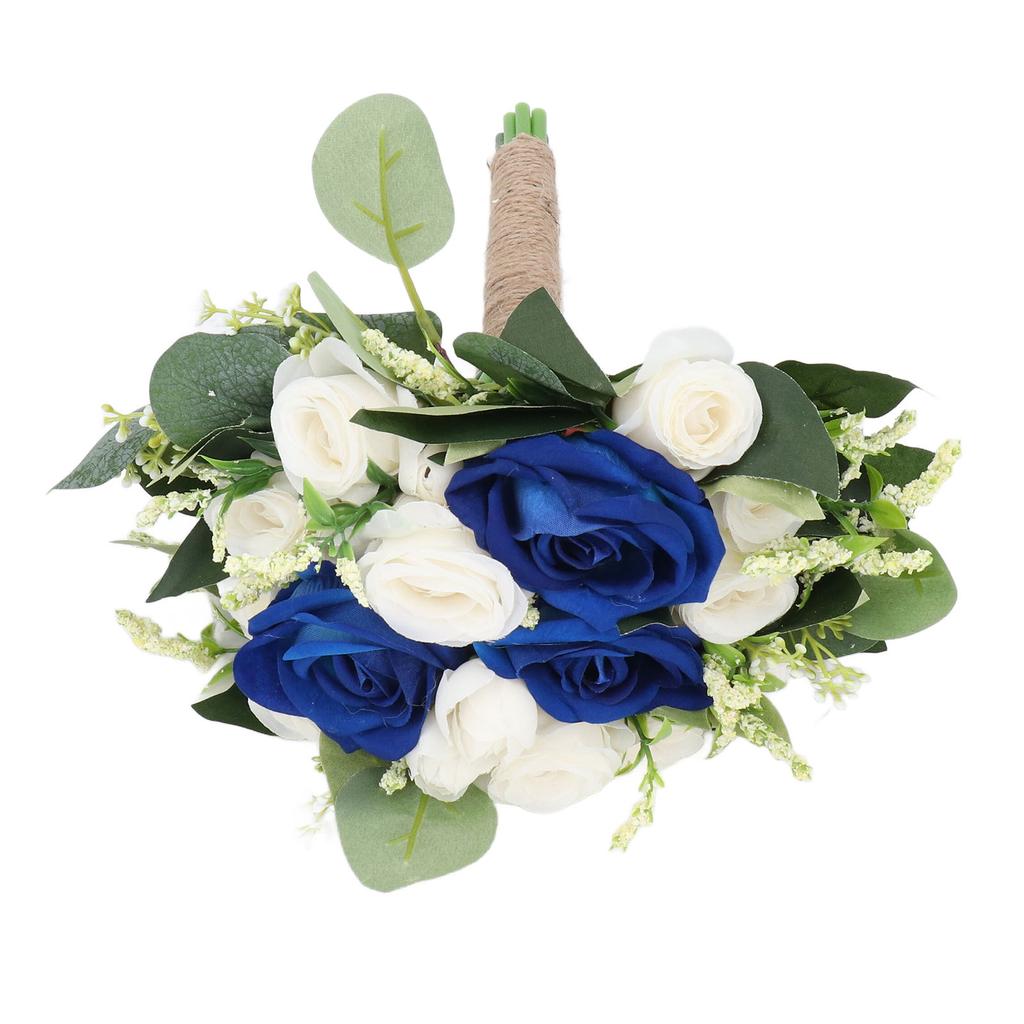 Wedding Bouquet Artificial Fake Flower Bouquet Romantic Bridal Hand Bouquet for Celebration