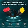 Univerzální OBDII 16Pin Prodlužovací Kabel Vozidlo Automobily OBD2 Samec na Samici Prodlužovací OBD Diagnostický Kabel pro Auto