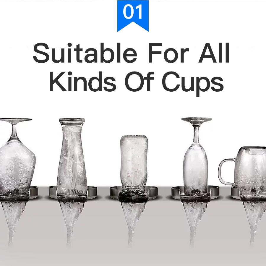 Koheel Automatic Cup Washer Glass Bar Rinser Coffee Jug Wash Cup Tool Kitchen Tools & Gadgets Special Tools