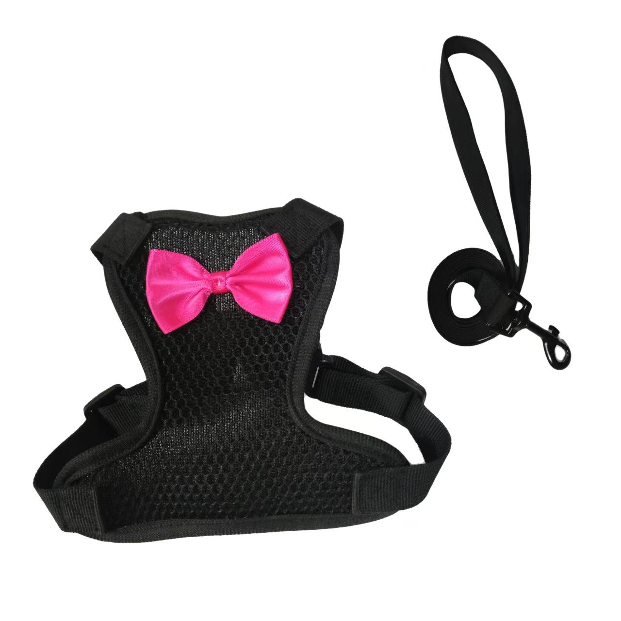 

Жилет-бантик Honeycomb Pets с регулируемой грудью и спиной для маленьких и средних собак, удобный и плотно прилегающий к шее M size