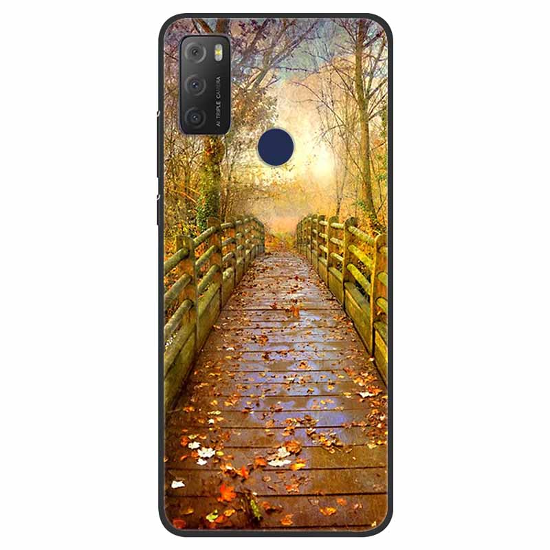 For TCL 20Y Case Shockproof Silicone Soft Phone Back Cover For TCL 20E 6125F Case TPU Bumper Coque For TCL20Y TCL20E 20 Y Funda