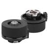 2pcs Round Outdoor Camping Stove Furnace End Adapter Split Type Furnace Converter
