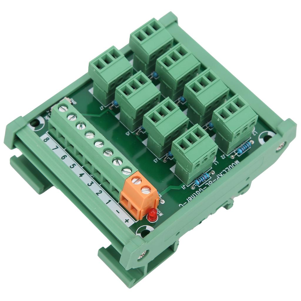 Terminal Block 3-Wire 8-Channel Acquisition Board KP-8L-Gther C 0.5A for 20-26AWG