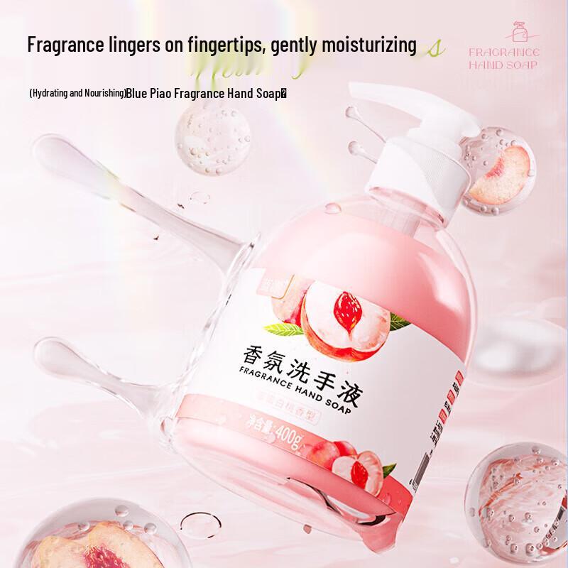 Lam Pure Peach Scent Refreshing Hand Soap Set