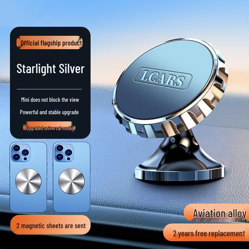 2025 Magnetic Dashboard Phone Holder - Anti-Shake Suction Cup for Car Interior
