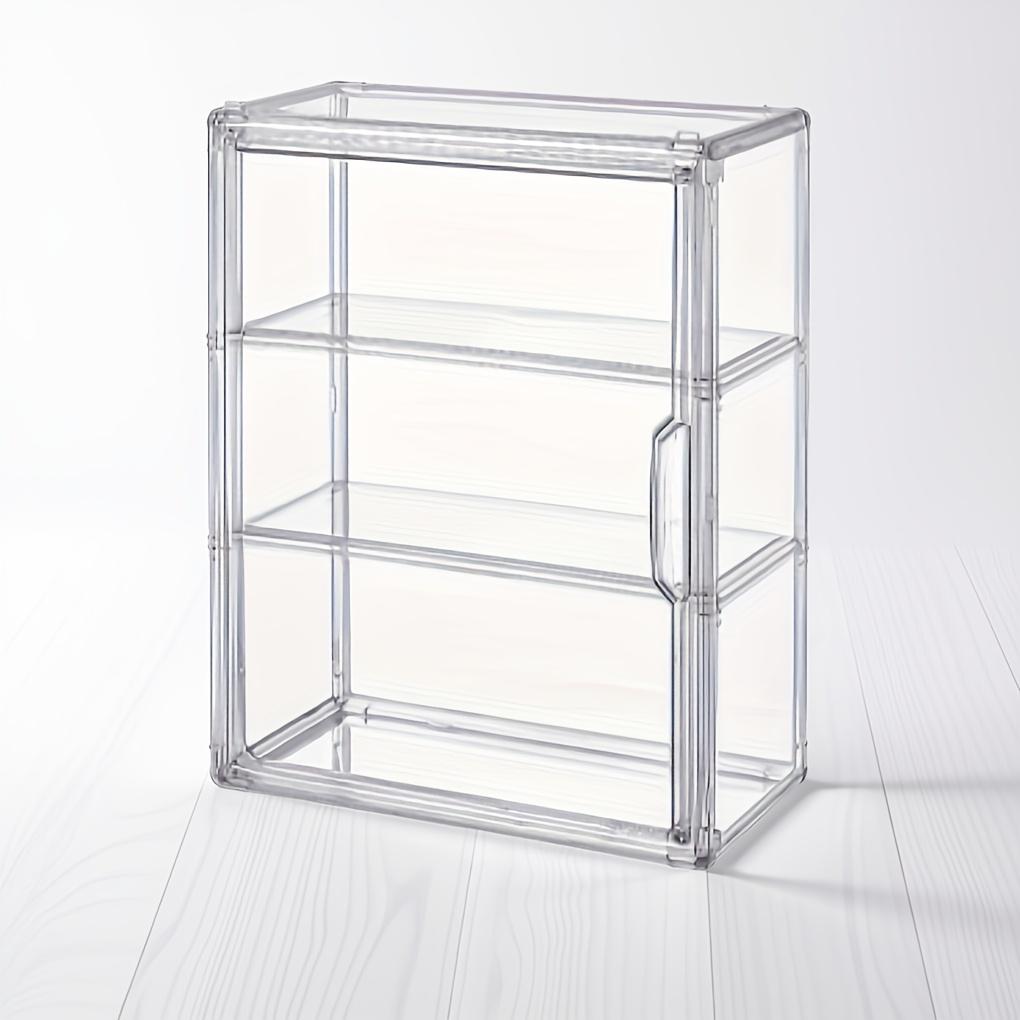 Multi-Use Display Storage Cabinet, Organizer for Action Figures, Cosmetics, Bags, Blind Boxes & Bathroom
