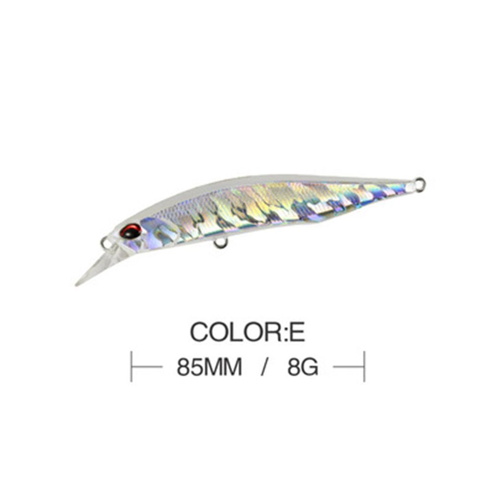 NEW Tackle Crankbaits Bronzing laser Fishing Bait Floating Minnow Lures Winter Fishing