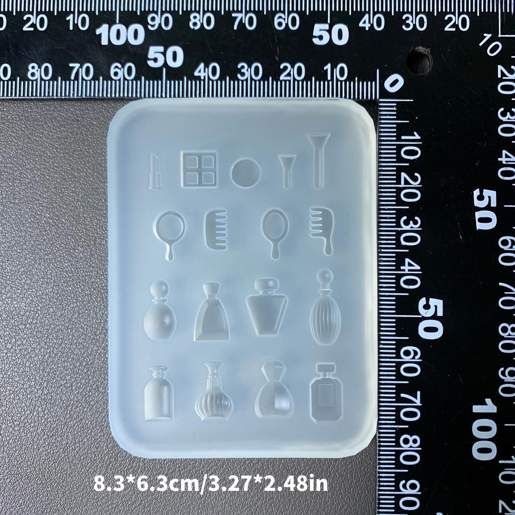 Flexible Silicone Molds Dressing Table Accessories Epoxy Resin Ornament Pendant Mould Practical Jewelry Making Tool