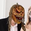 Horror Pumpkin Masquerade Costume Horror Cosplay Costume Face Cover Creepy Cosplay Party Dress Up Accessories For Carnival