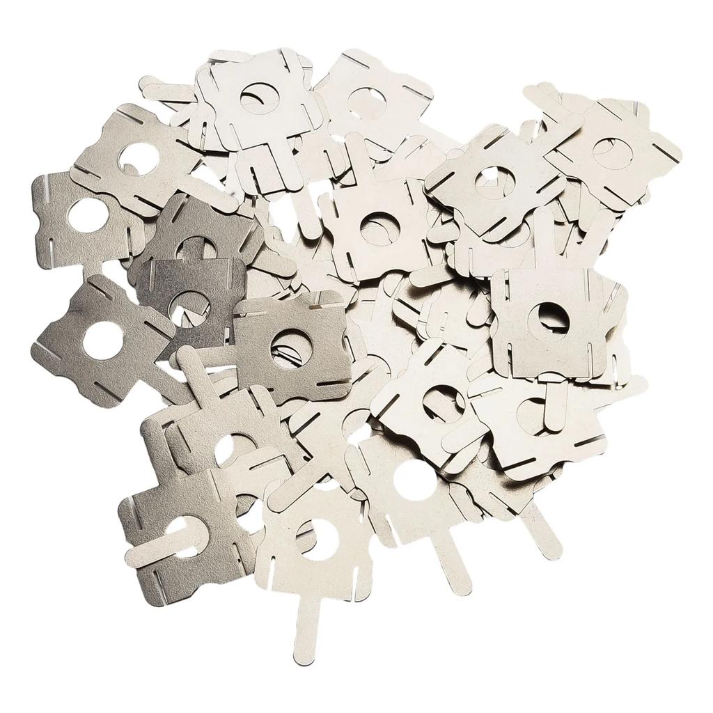 10/20/100Pcs Nickel Plated Steel 4S Lithium Battery Pack Replace Spot Welding Nickel Sheet U-Shaped Battery Pack Power Tools