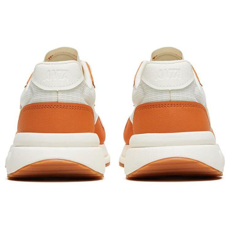 Anta Inheritance 80 Slip Resistant Durable Lightweight Low Top Sports Casual Shoes Men sneakers Orange White 112328871-2