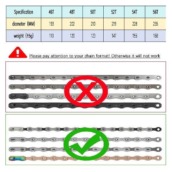 GOLDIX Road Bike Gravel Bike Single Chainring 110BCD Suitable for Shimano R7000 R8000 R8100 R9200 Suitable for Crank Power Meter