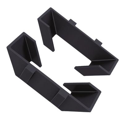 2 Pcs Tennis Racket Wall Mount Secure Non Slip Prevent Scratches Sports Court Fence Hook