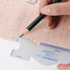 Precision Seam Measuring Gauge Fabric Marker Metal Quilting Tailor Ruler Template Sewing Ruler DIY Patchwork Craft Accessories