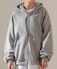 Perstep Mount Up Heavy Zip-Up Hoodie Gray Juhd4468