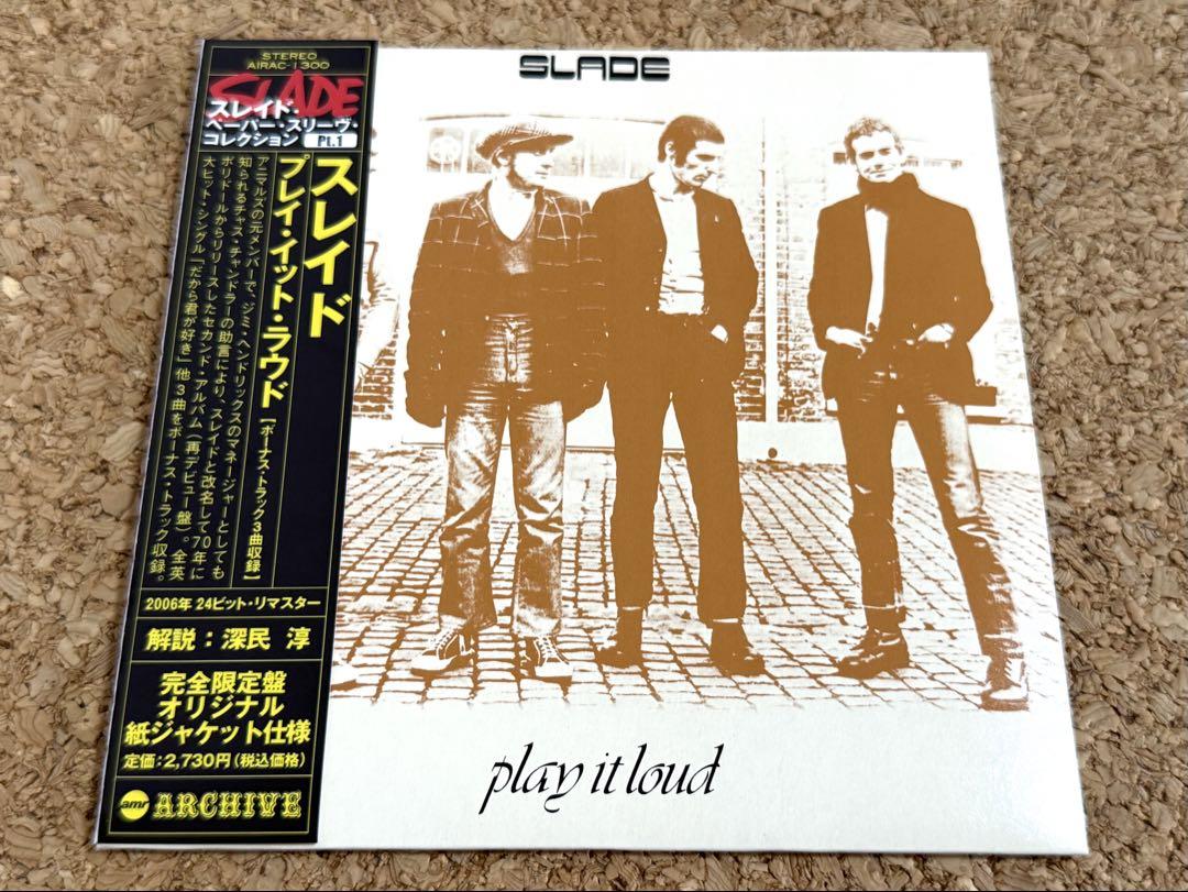 

[USED] Slade / Play It Loud / Paper Jacket CD