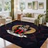 OGC Nice FC Design Crystal Velvet Rug Soft Decorative Mat for Bedroom Entrance