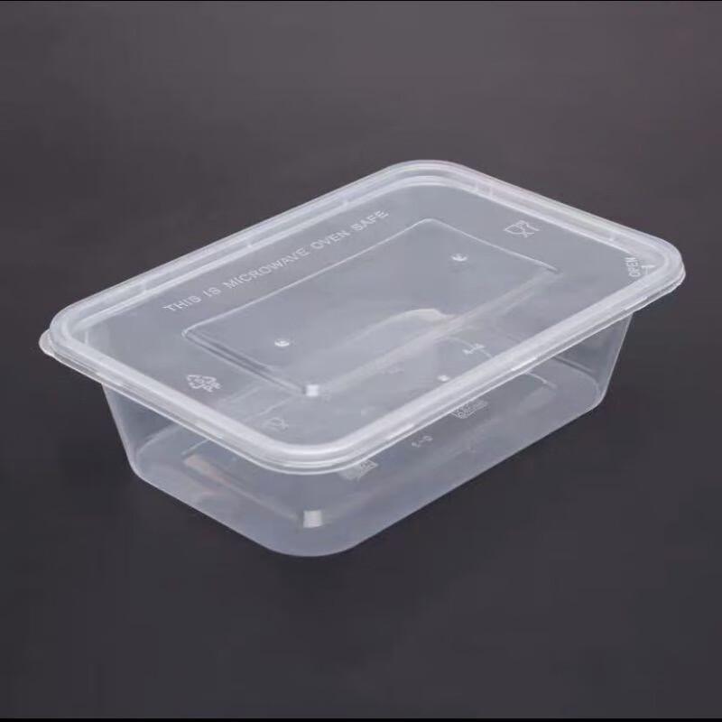 Disposable Rectangular Takeaway Food Containers