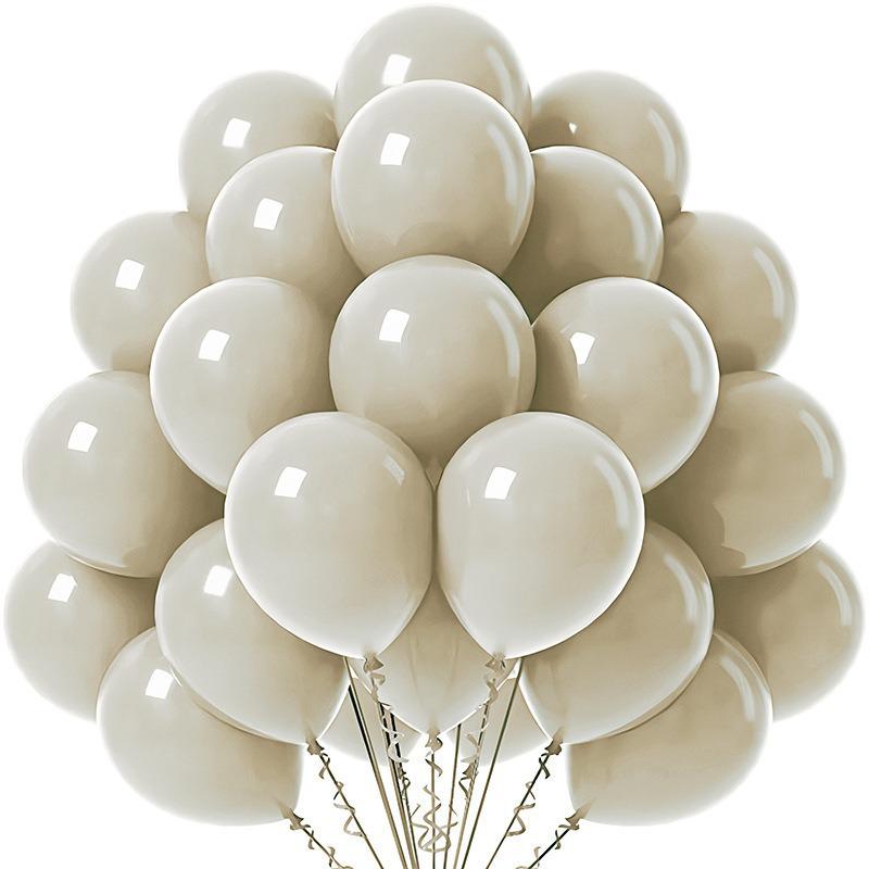 20-teiliges mattes einfarbiges Luftballonset für Geburtstage, Partys und Hochzeiten