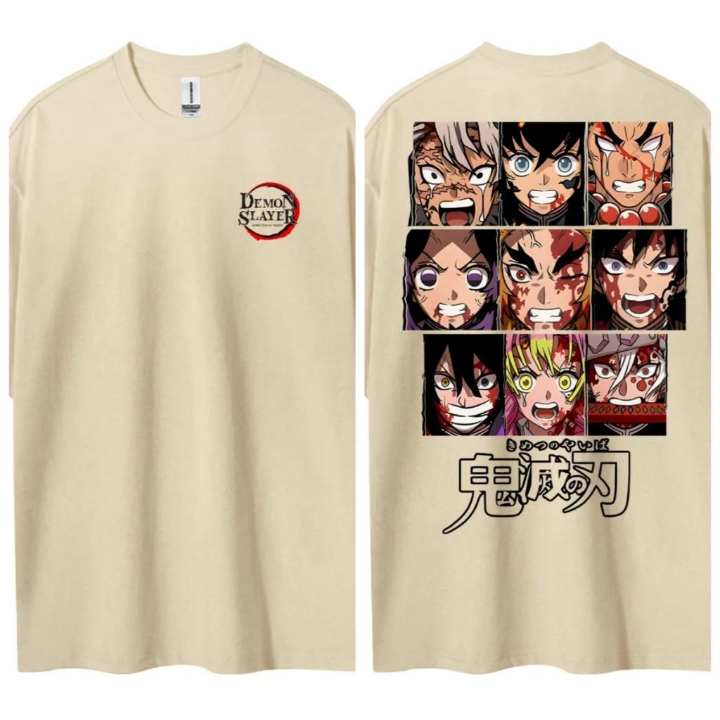 Demon Slayer Japanese Hotblooded Anime Classic Characters Sports Casual Shortsleeved Comfortable Halfsleeved Popular Top